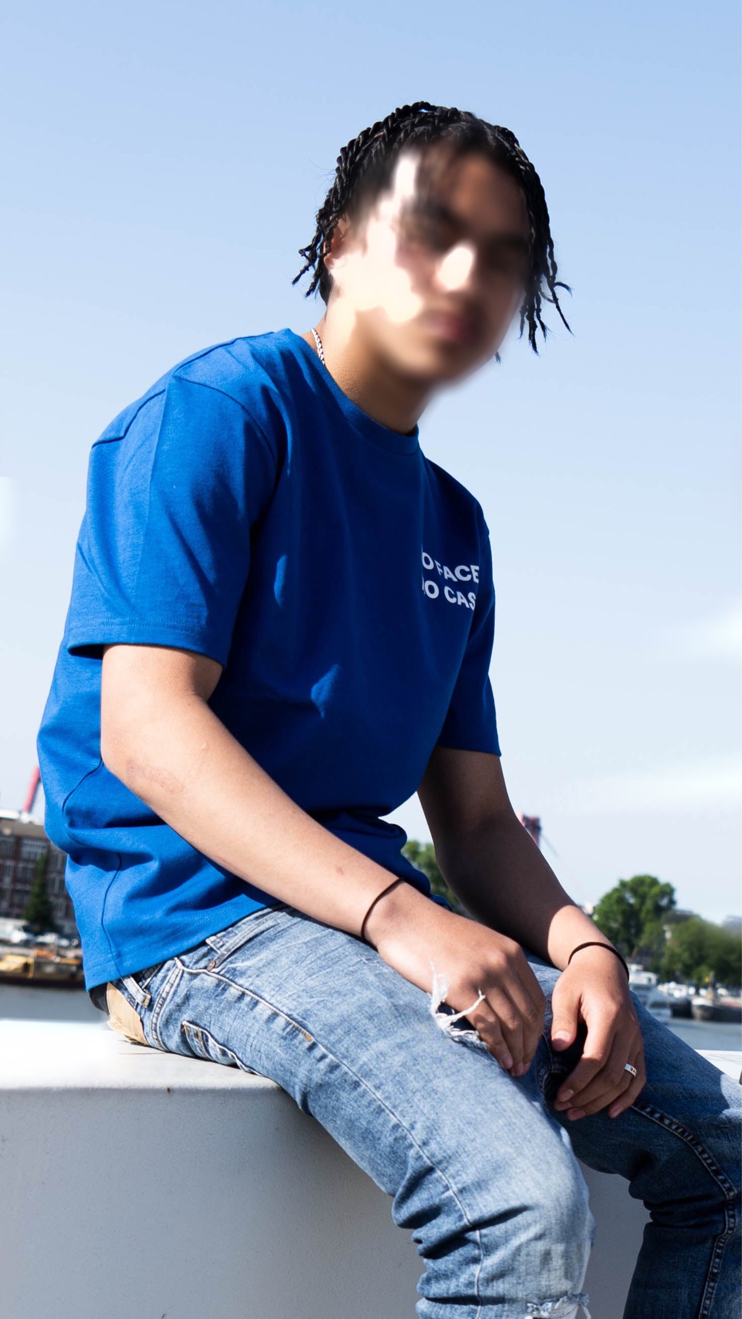 Classic T-shirt Blue